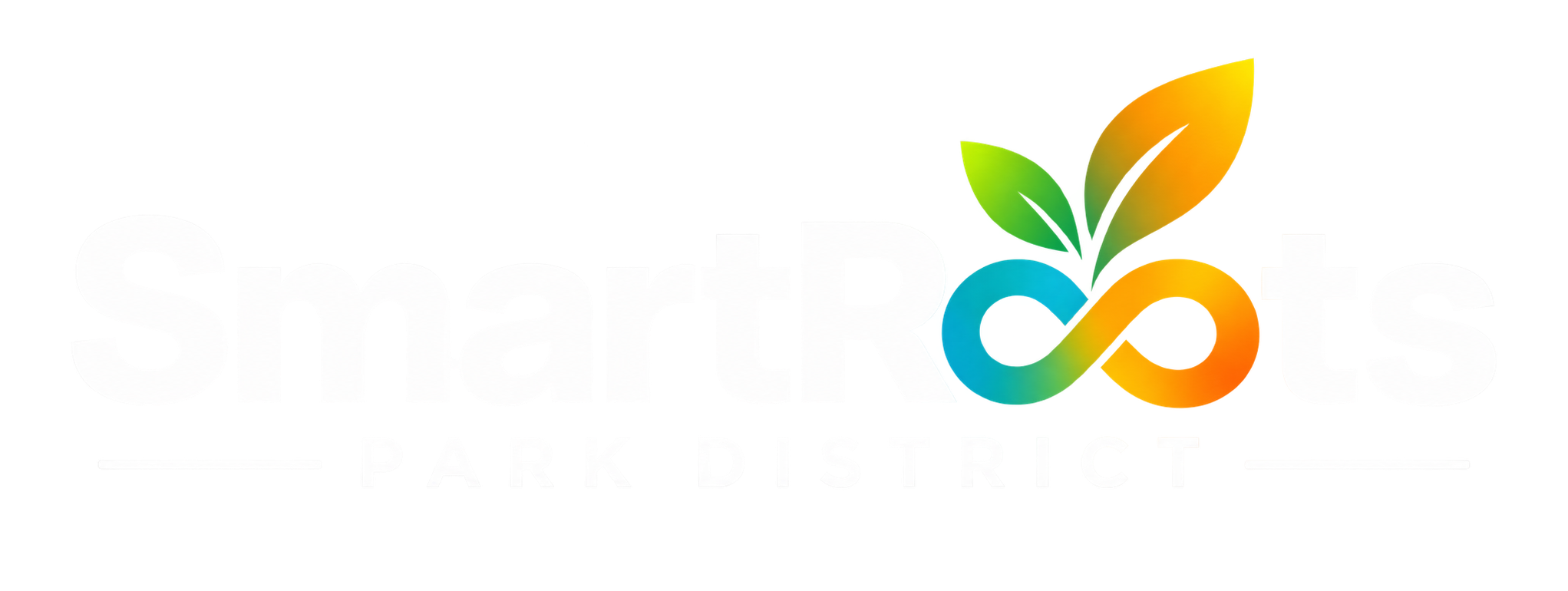 RecLite Park District White Logo